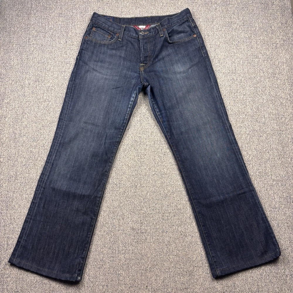 Lucky‎ Brand Easy Rider Jeans Womens 10/30 Made In USA Straight Blue Denim